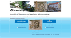 Desktop Screenshot of glimmesmuehle.de